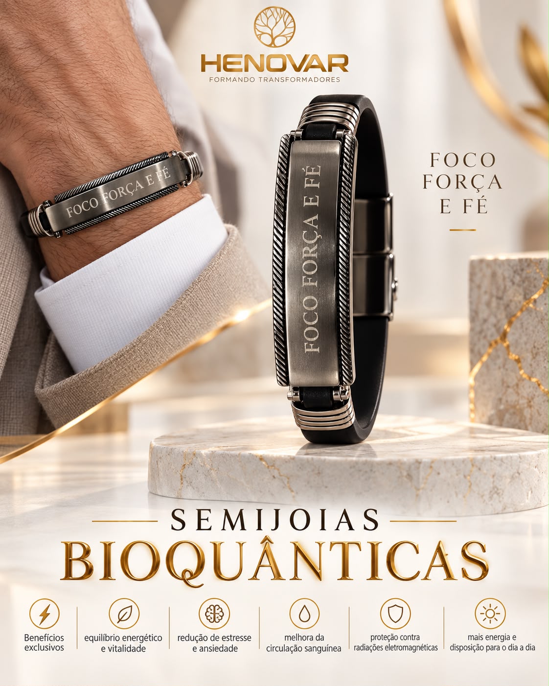 JÓIA BIOQUÂNTICA BLACK