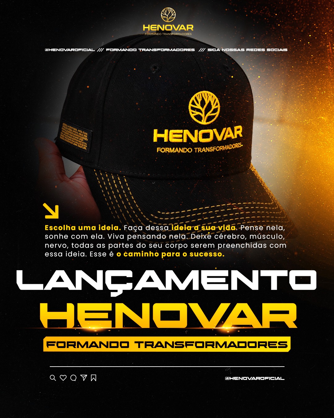 BONÉ HENOVAR PRETO
